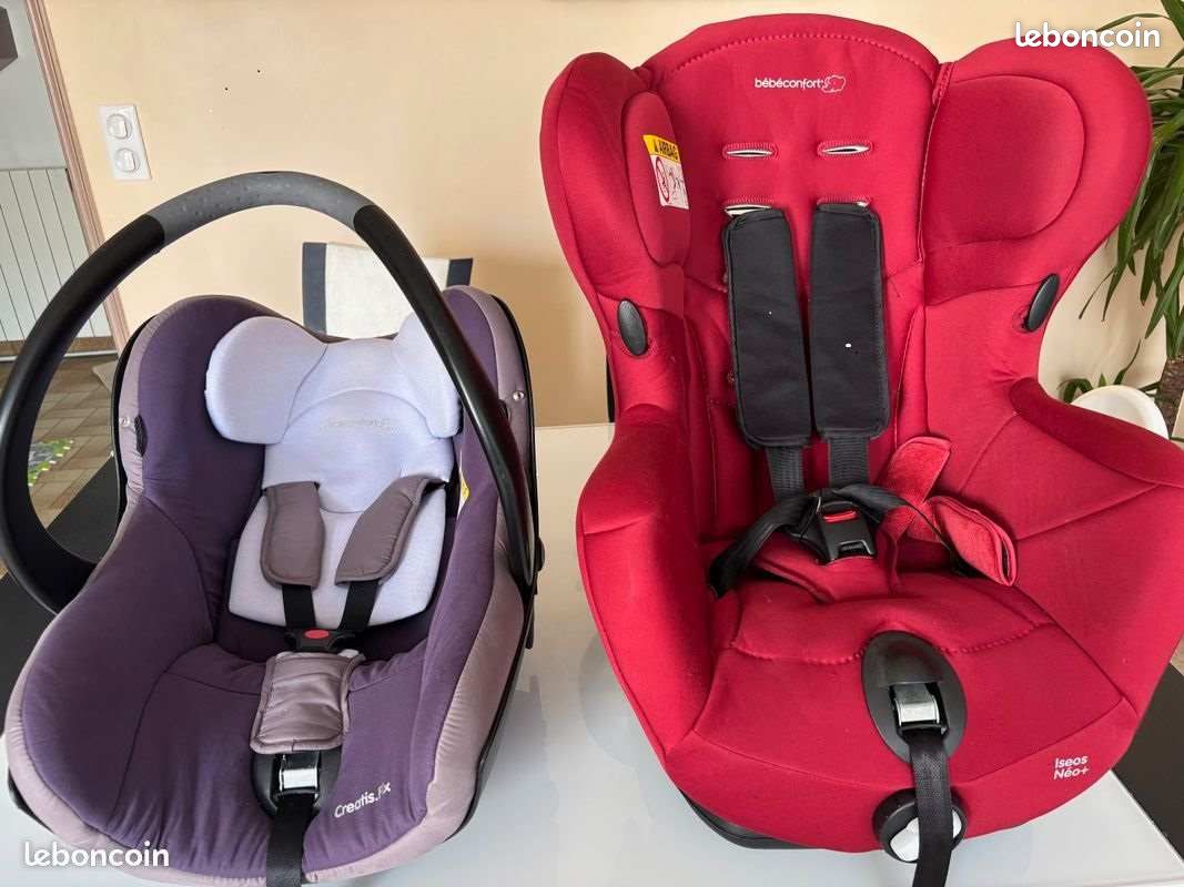 Sièges auto bébé (groupe 1) marque Bébé Confort Équipement
