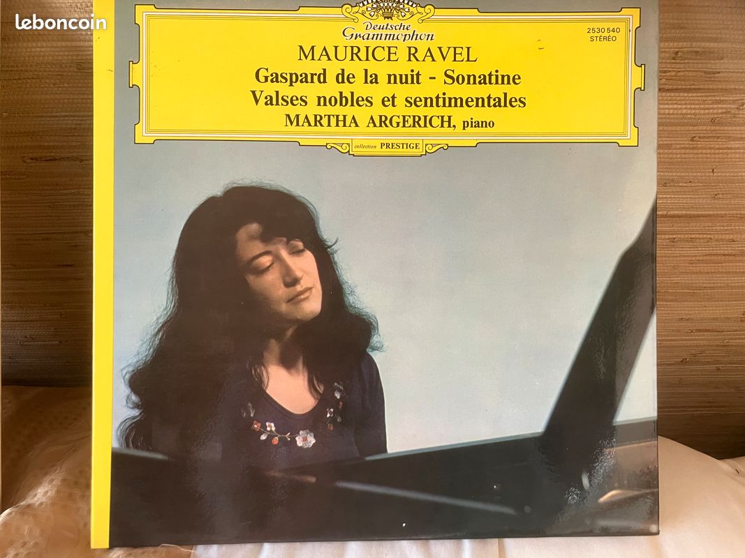 Argerich Ravel disque vinyle LP 33 tours (image 1)