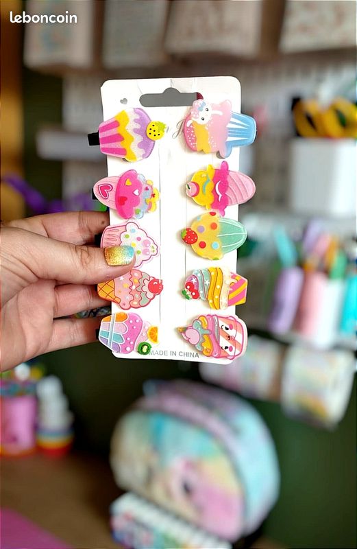 Barette cupcake kawaii (image 2)