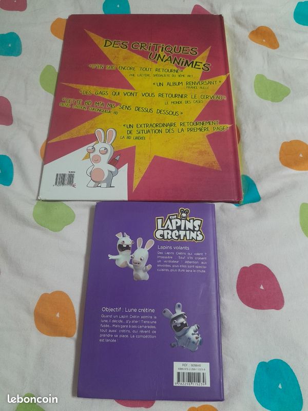 Lot livre Lapin Crétin (image 2)