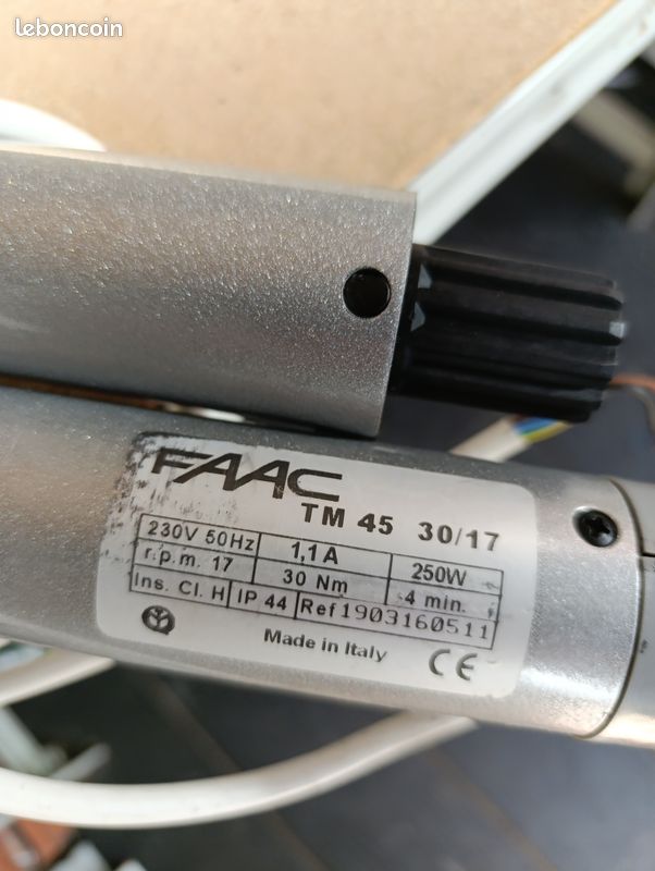 Moteur tubulaire MONDRIAN 5 10Nm 15 tr/min Diam 45|Came