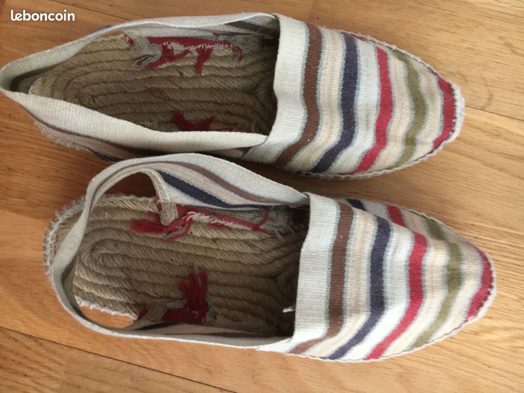 Espadrilles rayées 35 (image 2)