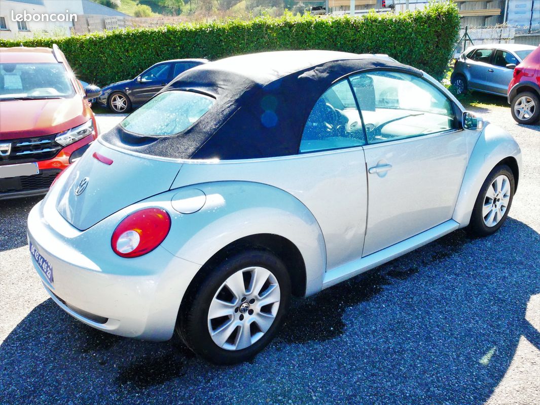 Volkswagen new beetle cabriolet 1.6 102cv 77860 km d origine clim ct 2028 gtie (image 4)
