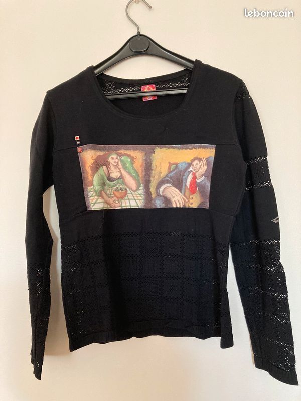 Lot de 2 tee shirt + gilet femme (image 2)