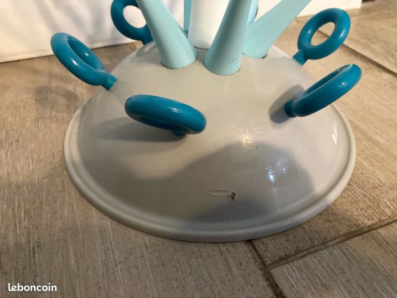 Égoutte biberons arbre bleu beaba avec boîte d’osseuse pour lait (image 3)