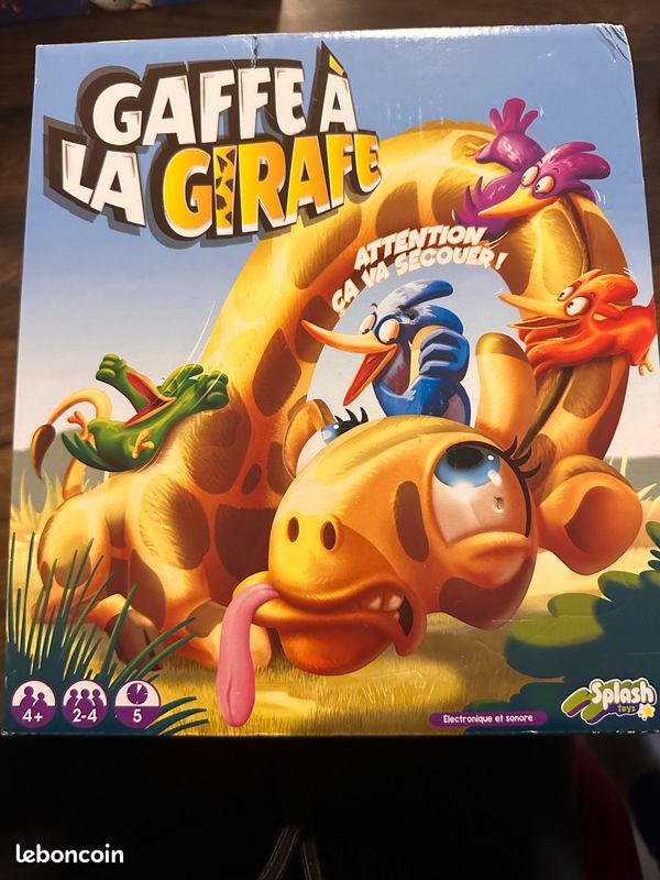 Gaffe à la girafe jeu neuf (image 1)
