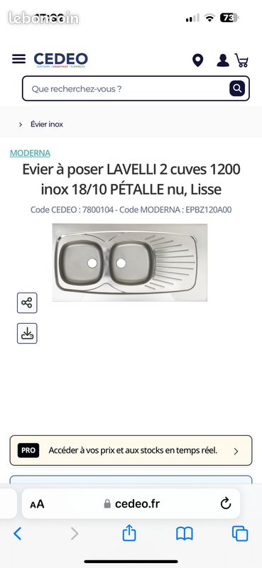 Évier à poser moderna (image 4)