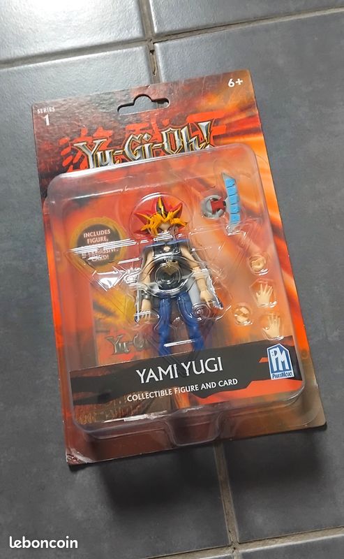 Figurine Yami Yugi Yu-Gi-Oh PhatMojo Série 1 – Articulée – Neuf Sous Blister (image 5)
