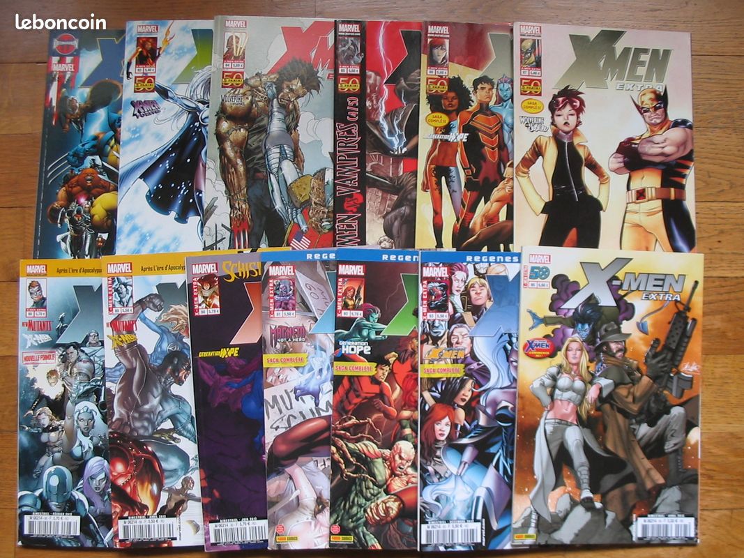 Lot X-Men Extra (marv-69) (image 1)