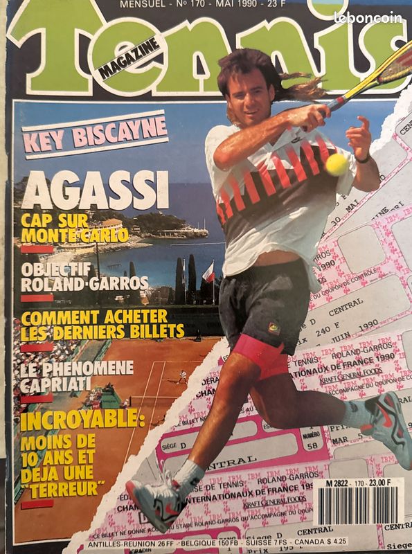 Tennis Magazine n°170 - Mai 1990 (image 1)