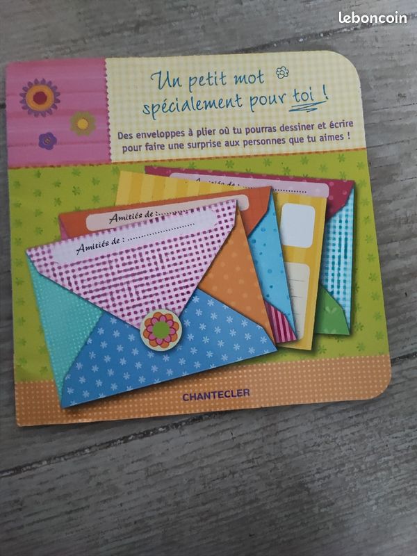 Livre avec enveloppe personnalisée (image 1)