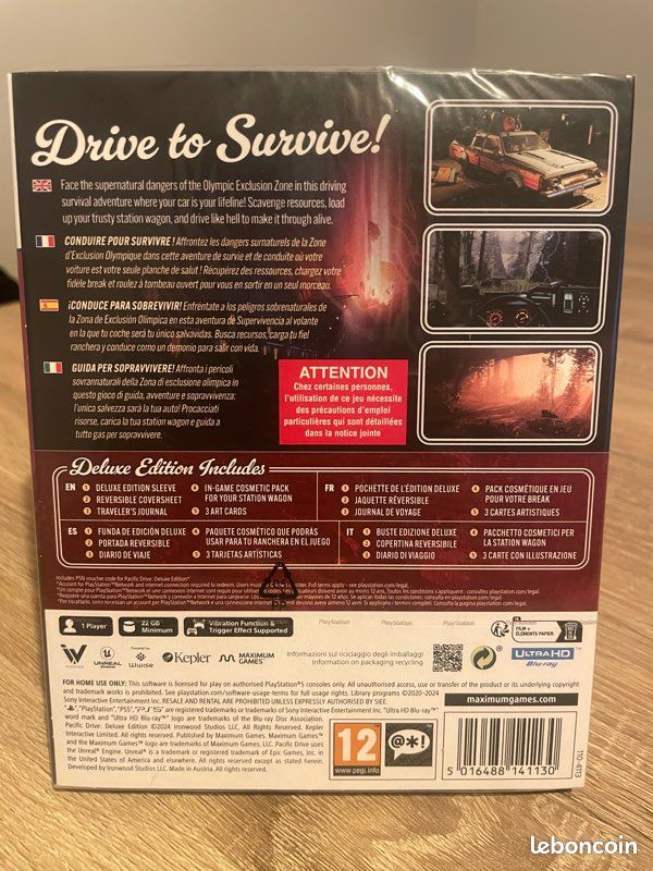Jeu PlayStation 5/PS5 - Pacific Drive : Deluxe Edition (image 2)