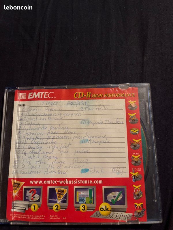 Cd musique de Tino Rossi (image 1)