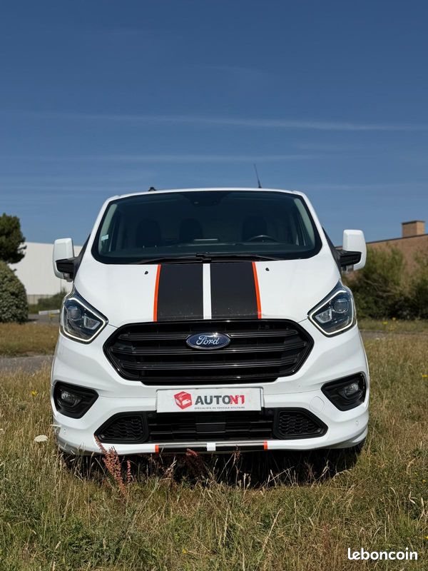 23900 HT - FORD TRANSIT CUSTOM 185CV BVA6 – Sport – 3 places avant cuir – TVA récupérable (image 1)
