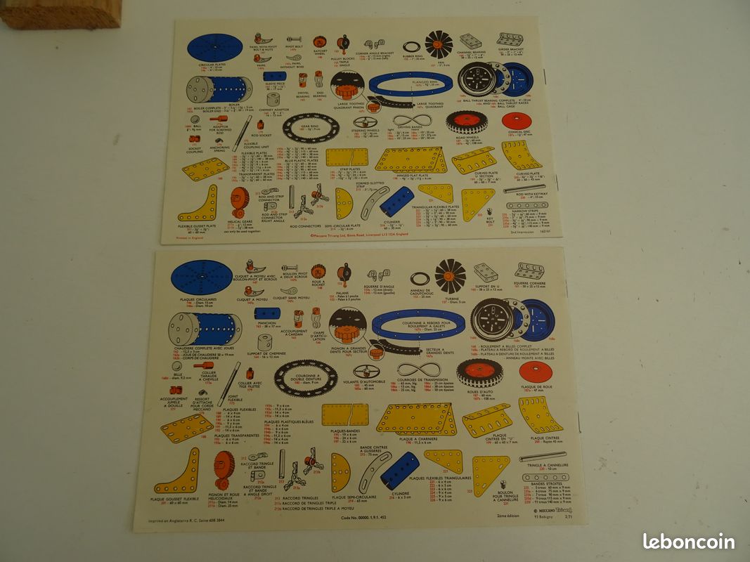 MECCANO - BOITE  4M  - Moteur Magic - Complete - N° 031204 - 1980