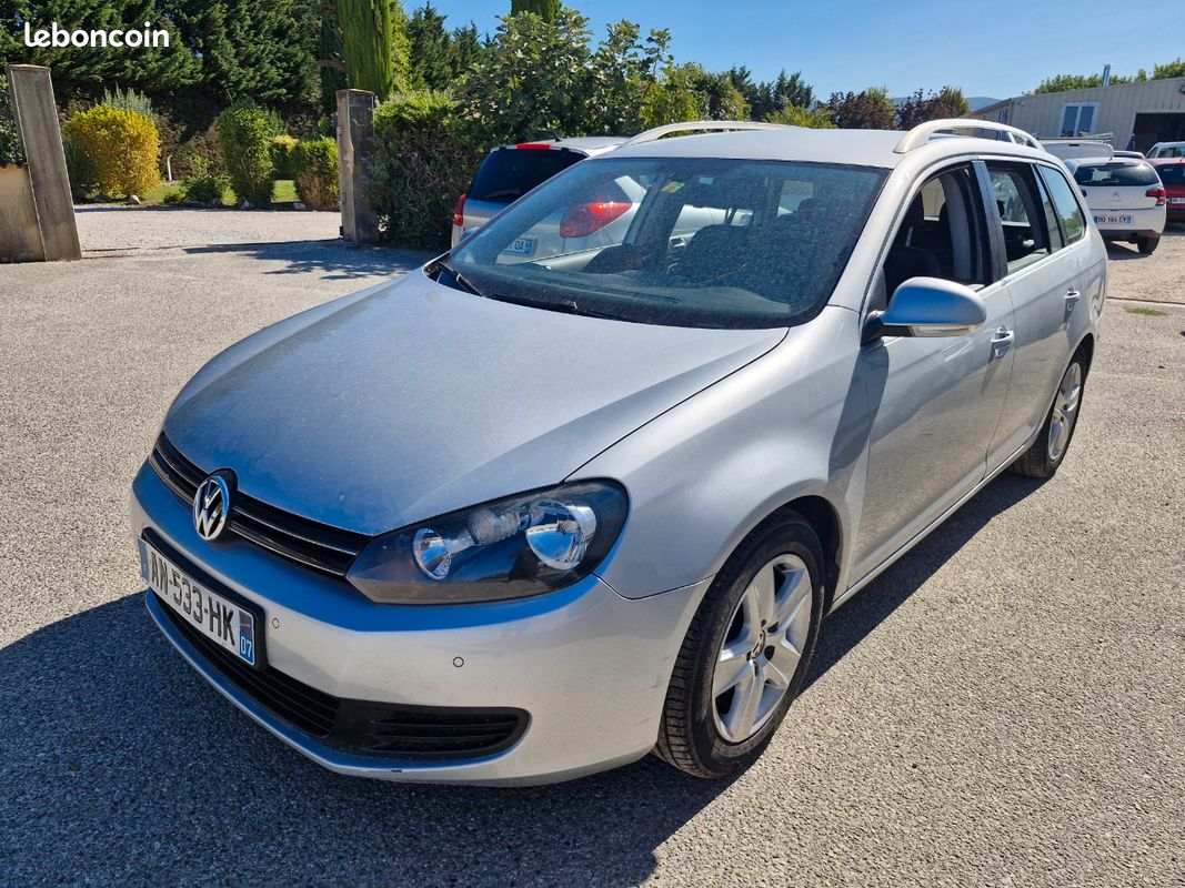 Volkswagen golf sw 1l6 tdi 105 confortline break 1er main e (image 1)