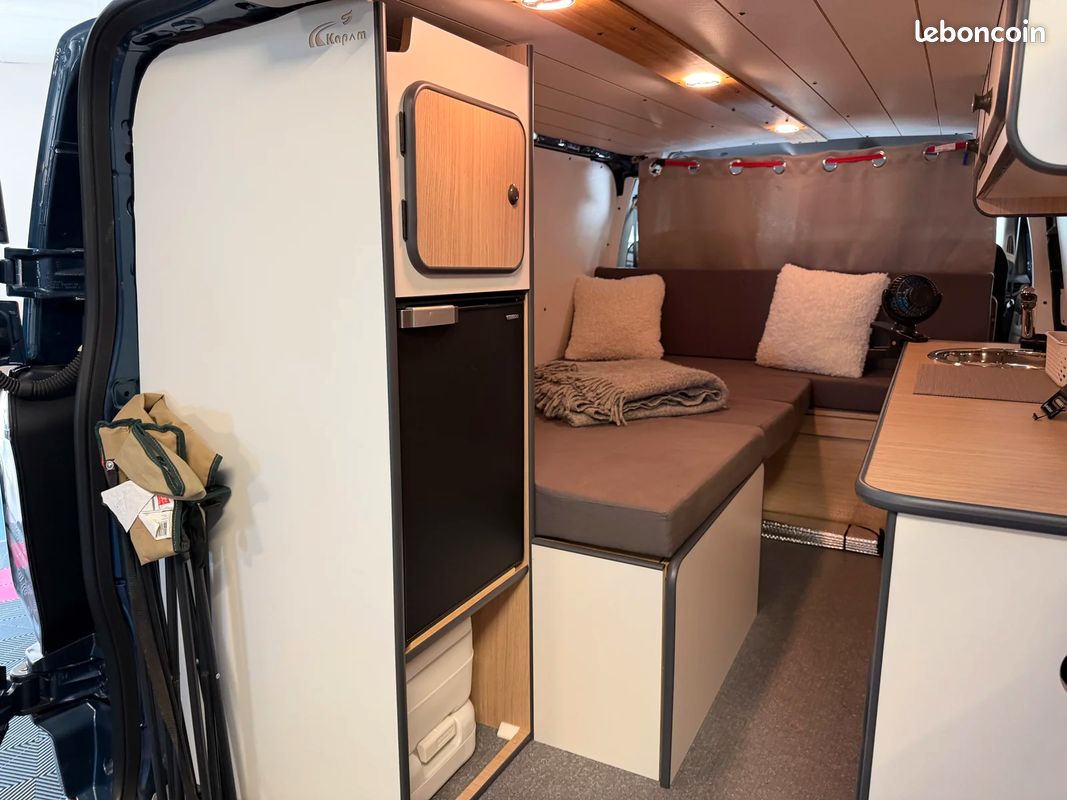 Van Amenagé Ford TRANSIT CUSTOM L1H1 2.0 Ecoblue 110ch Trend ~ AMENNAGER KAPAM ~ PANNEAUX SOLAIRE (image 36)