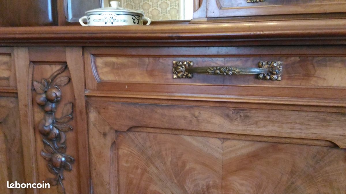 Buffet deux corps et vitrine (image 3)