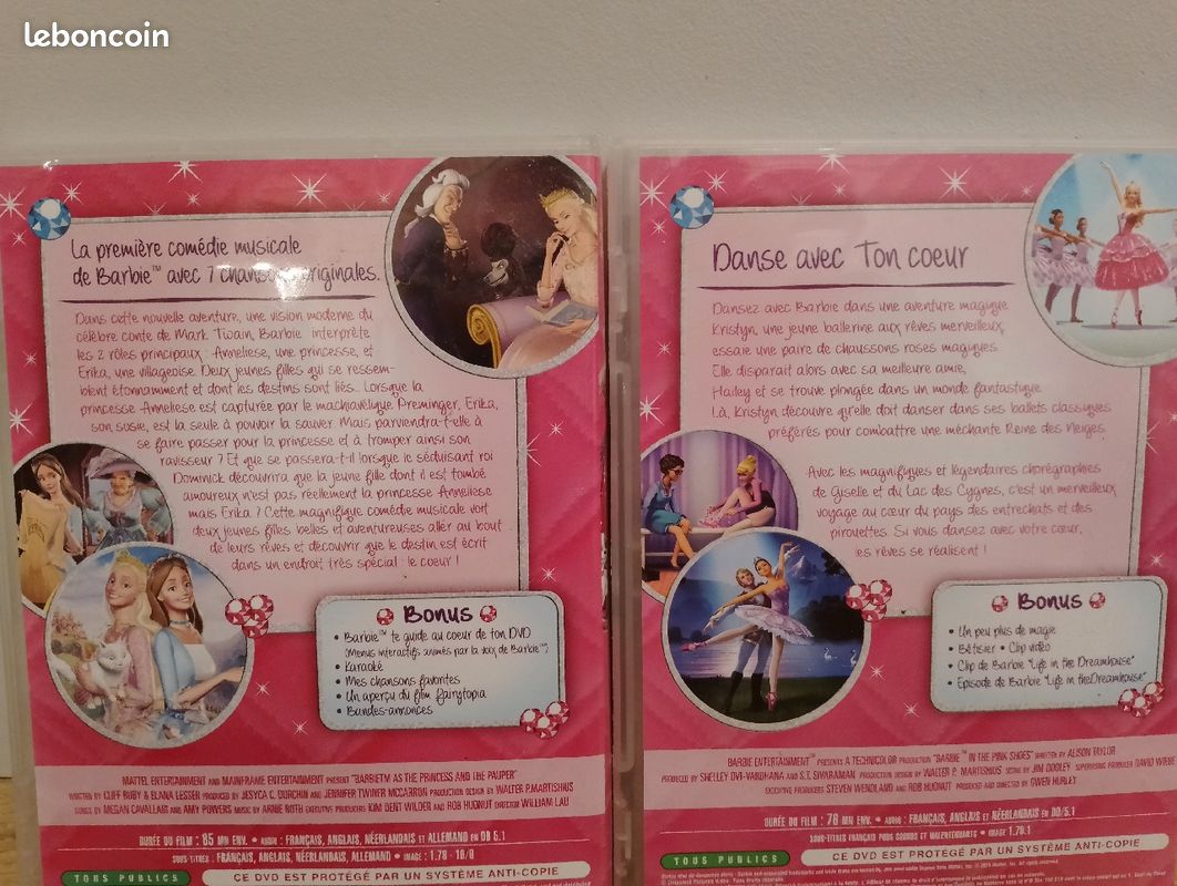 Lot DVD fille (image 3)