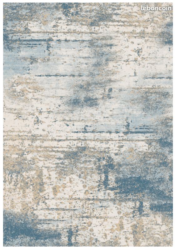 Tapis neuf bleu jamais servi (image 1)