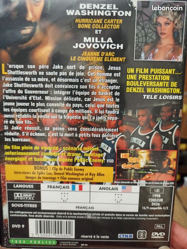 HE GOT GAME Spike Lee (image 2)