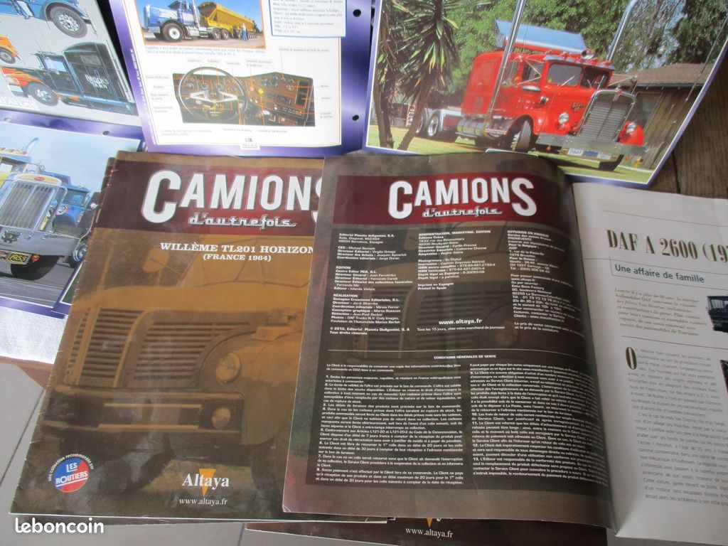 Notices fascicules et livres camions (image 3)