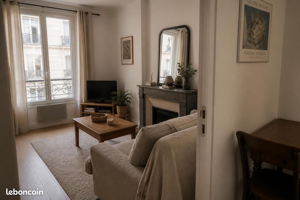 Appartement 2 pièces 33 m² · à Paris · 33 m² · 1 250 €/mois