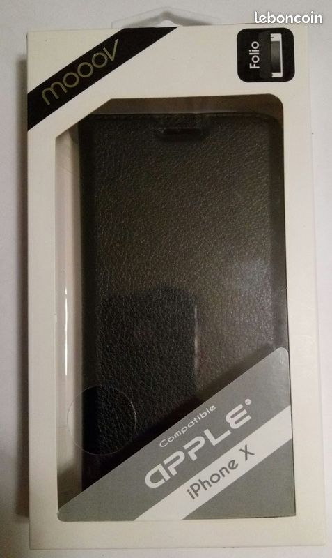 Etui Folio Iphone X/XS Neuf (image 1)