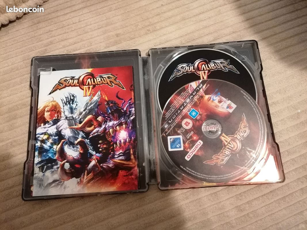 Steelbook Soulcalibur V Pour PS3 - Complet, édition PAL, Très Bon état