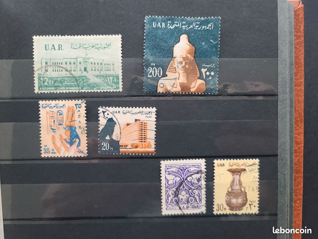 Philatélie Timbres U.A.R EGYPTE 1947 2002 YT entre 251 et 1734+BF+Service Neufs Collection Philatélie Timbres U.A.R EGYPTE 1947 2002 YT entre 251 et 1734+BF+Service Neufs Collection