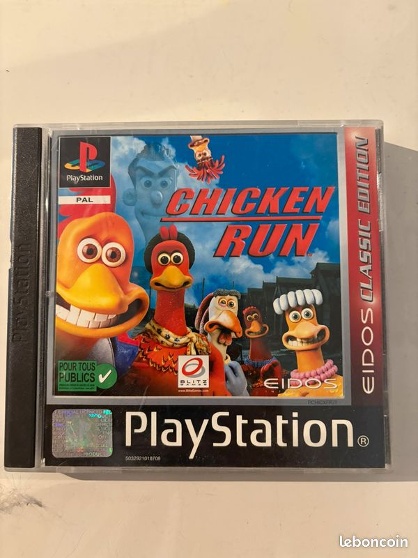 Chicken Run (Sony PlayStation 1, 2000) | Achetez sur