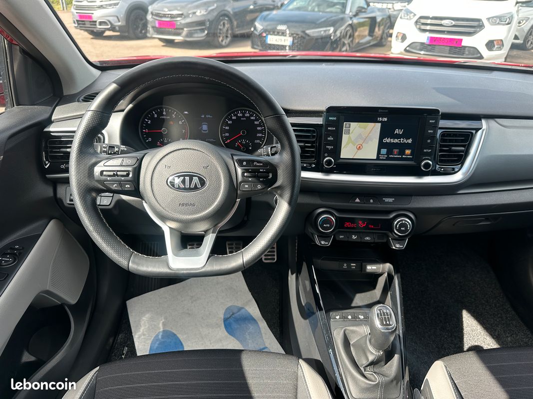 Kia stonic 1.0 t-gdi 120 isg premium 1 ere main avec seulement 27724 kms (image 5)