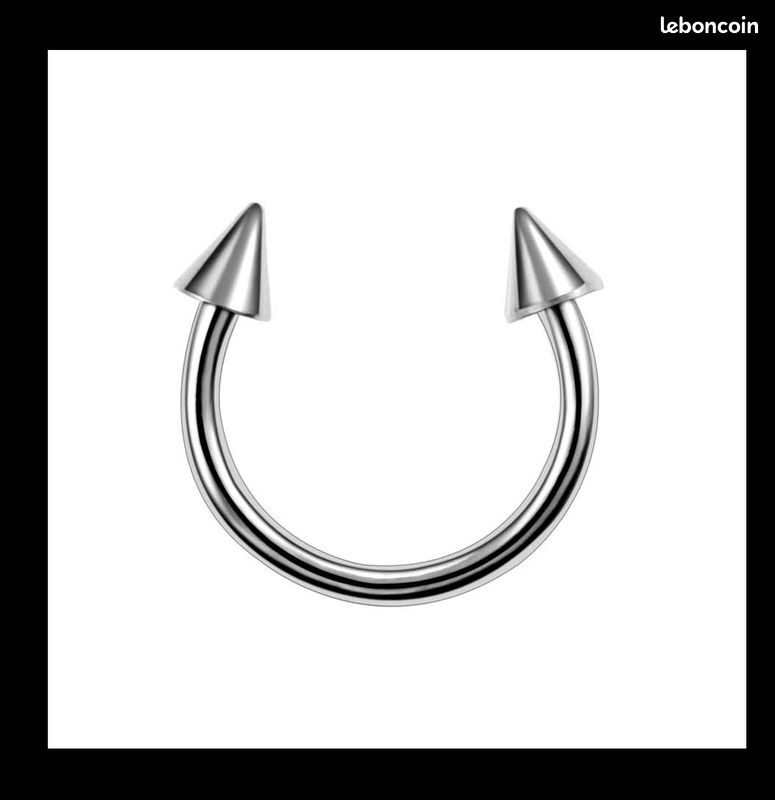 đ Superbe Piercing - Arcade pointes đ Neuf, sous blister (image 1)