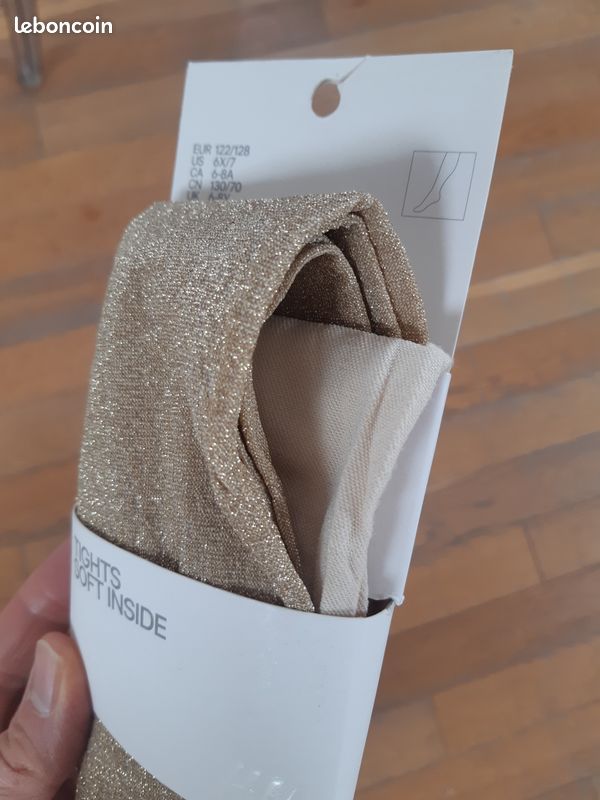 Collant brillant h&m fille taille 6/8 ans (image 3)