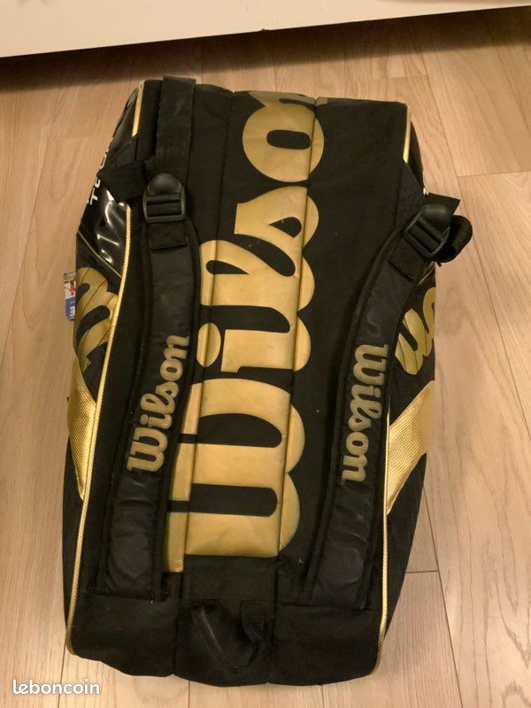 Sac De Tennis Wilson BLX Super Six Tour Doré - Excellent état Occasion