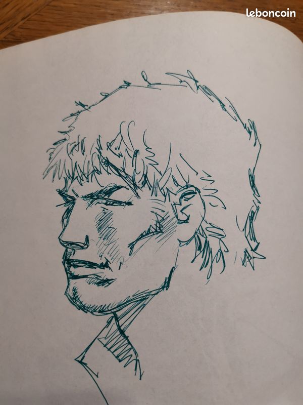 SUBLIME DEDICACE DE HERMANN dans JEREMIAH TOME 10 EO BOOMERANG TTBE (image 1)