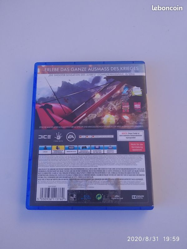 Jeux Battlefield 1 PS4 (image 2)