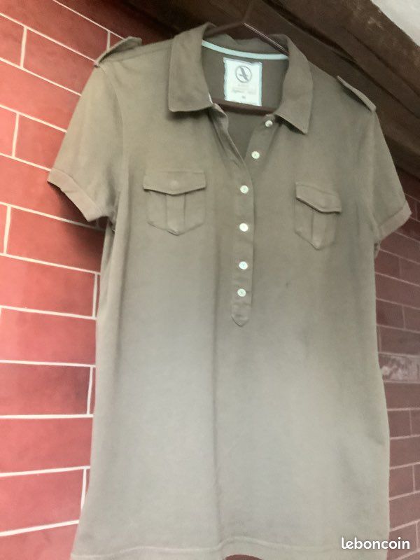 Un polo femme manches courtes marque Aigle (image 1)