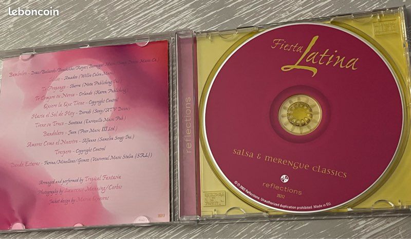 Fiesta Latina - Salsa Et Merengue Album - Cd - Musique