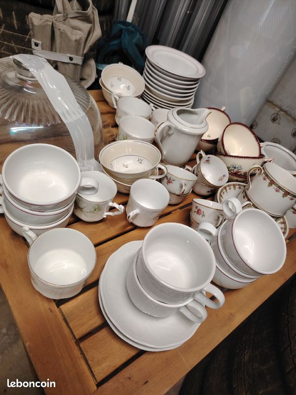 Set de vaisselle porcelaine de limoges (image 1)