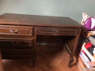 Vends bureau bois massif (image 1)