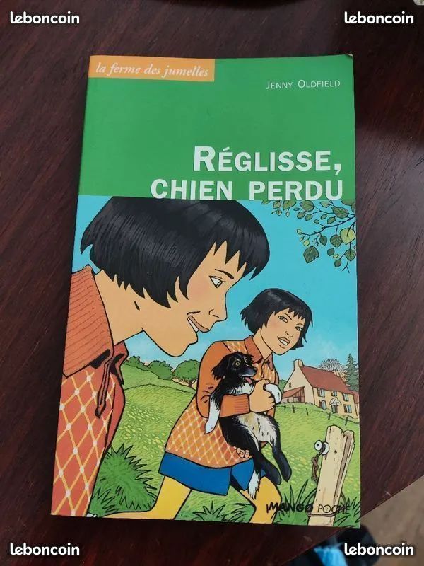 Livre Réglisse chien perdu La ferme des jumelles (image 1)