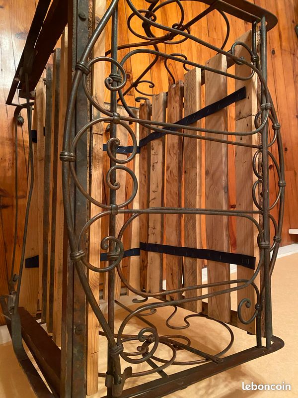 Lit pliable fer forgé (image 6)