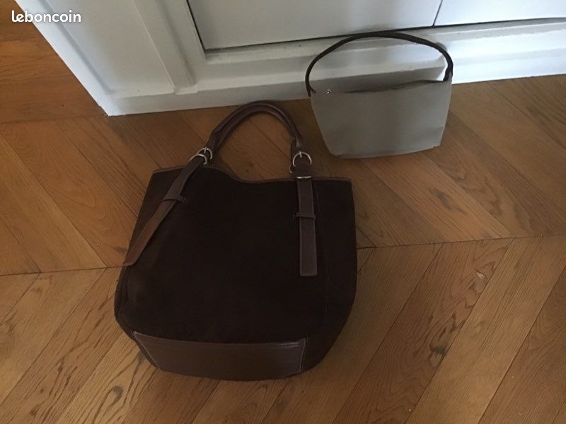 Lot De 2 Sacs à Main The Sak – Couleur Noir/marron, Très Bon état D'occasion