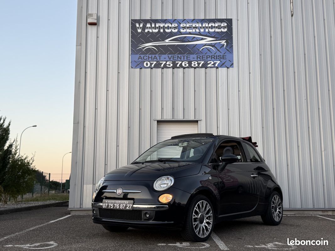 FIAT 500C 1.4 16v 100ch Lounge Dualogic Garantie 6 Mois (image 1)