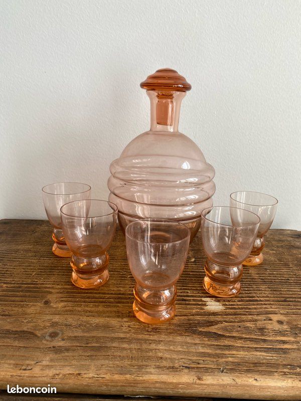 Ancien pichet verre soufflé | Selency