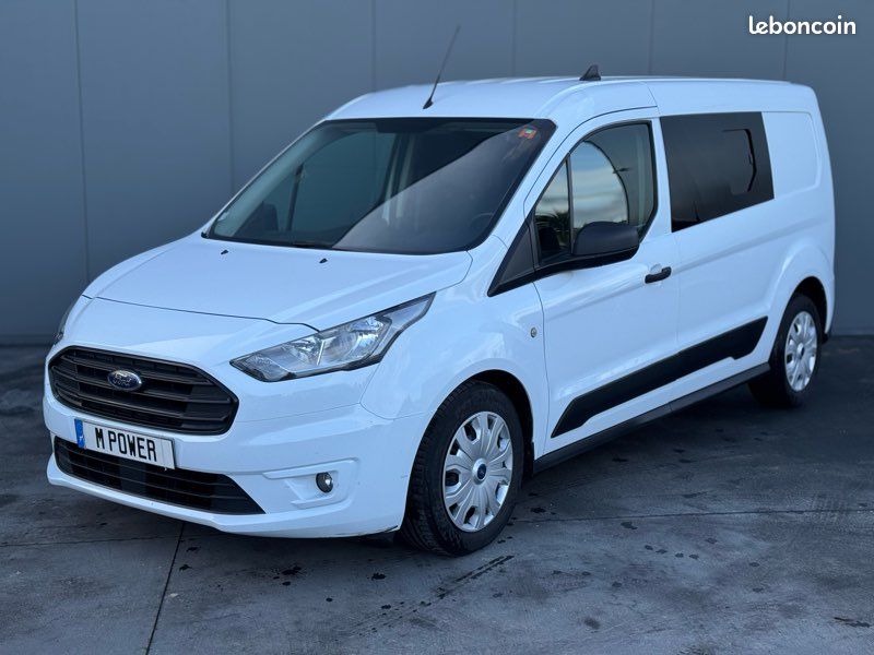 Ford transit connect 1.5 ecoblue 100 cv fourgon l2h1 idéal van / aménagé / bva / RALLONGE / 3 places (image 1)