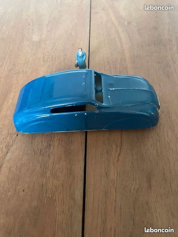 Jouet Ancien Spiro – Voiture Mécanique En Tôle, Vintage