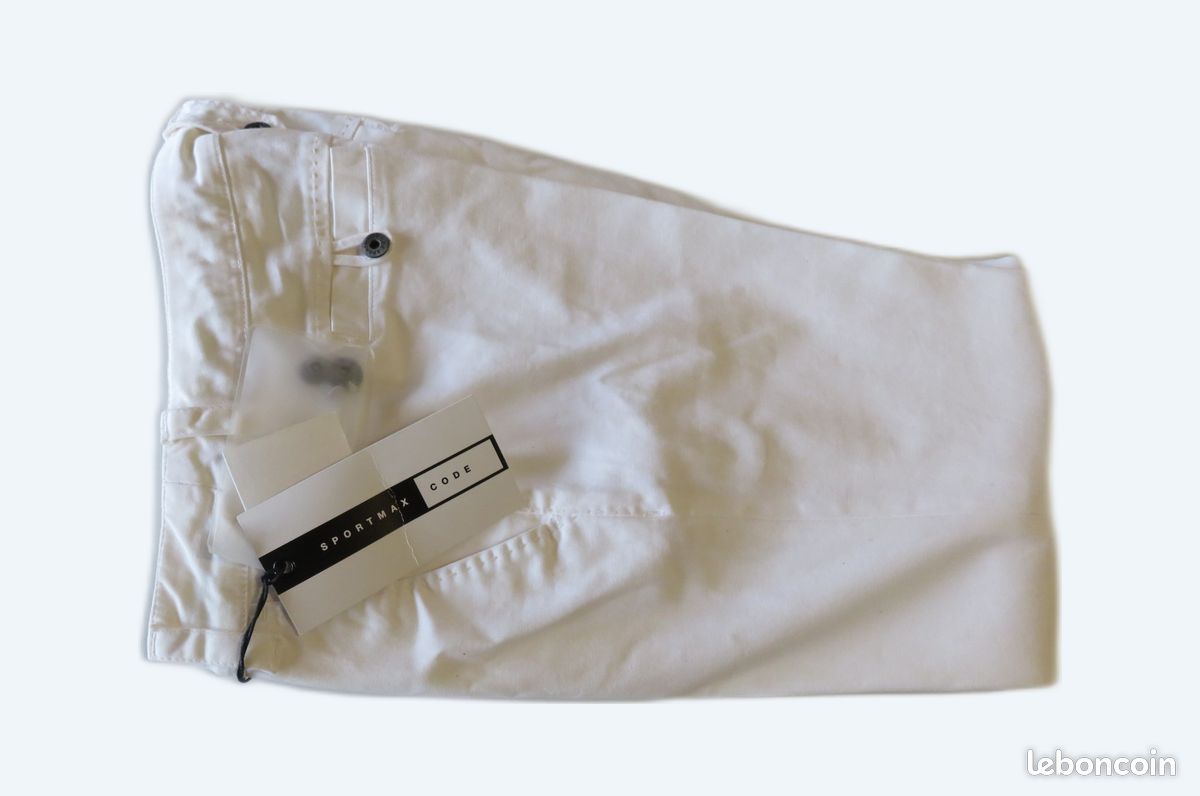 MAXMARA- SPORTMAX - Luxe- Pantacourt - Neuf avec étiquette - T36/38 (image 14)