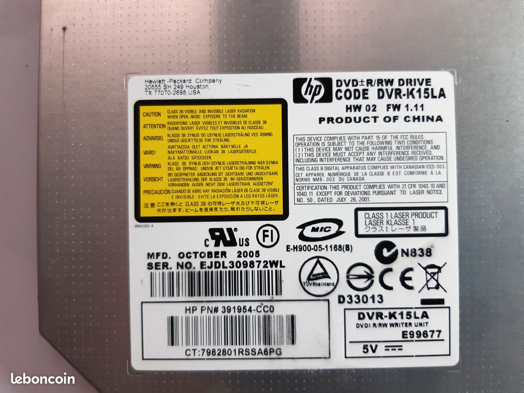 Pieces HP DV8000 (image 3)